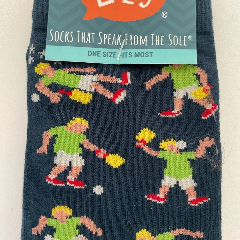 Lavley Frustrated Pickleball Socks NWT